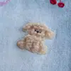Jeans Bonitos de Otoño para Niñas Coreanas Nuevo Dulce Parche Bordado Cachorro Versátil Juguetón Pantalones de Pierna Ancha