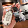 Adequado para capa de chave Wuling Hongguang Mini EV, mini macaron GB céu claro Game Boy capa específica para carro