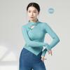 Ropa de práctica de danza moderna para adultos, ropa de baile cheongsam estilo chino para mujer, top ajustado de danza clásica de manga larga