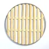 Tapete de bambu para cozinhar no vapor tapete redondo de bambu para cozinhar no vapor folha de bambu para cozinhar no vapor pães cozidos no vapor rolos floridos baozi xiaolongbao sobremesas massa tapete de bambu para cozinhar no vapor