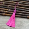 Tassel de parafuso de rosca com tampa de parafuso, bola de parafuso, fio de pendurar tassel, nó chinês, decoração pendurada, acessórios diy, tassel para cortina