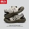 Sandálias Esportivas Warrior para Homens 2026 Novo Verão Casual Sapatos de Caminhada Vazados Sapatos Peculiares Sapatos de Solado Grosso Estilo Pai