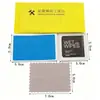 Kit de herramientas para aplicación de película templada, toallitas con alcohol, toallitas secas y húmedas, adhesivo de limpieza para eliminar el polvo de gamuza, set de ayuda para limpieza de película de teléfono móvil