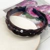 Peluca de trenza retorcida diadema femenina trenza de espiga banda para el cabello celebridad de internet integrada alta presión en la parte superior del cráneo lavado de cabello horquilla antideslizante