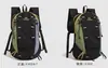 Mochila Funcional de Patchwork con Bloques de Color Marrón y Verde Claro para Estudiantes Mujeres Alta Saturación Atmosférica Senderismo al Aire Libre Viajes Diarios Bolso de Doble Hombro