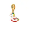 Colgante para Pulsera DIY Transfronterizo Hilo Decorativo Estilo Vacaciones en el Mar Tiburón Concha Colgante Hecho a Mano Encanto