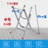Frete Grátis Pernas de Mesa de Jantar Suporte de Mesa Dobrável Simples Estrutura de Mesa Grande para Barraca de Comida Pernas de Mesa de Ferro Aço Inoxidável He Zhi Zhang