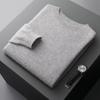 2023 outono e inverno novo pronto para vestir de primeira linha em torno do pescoço suéter de cashmere masculino casual bottoming cashmere malha camisa de fundo