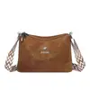 Bolso transfronterizo para mujer, estilo nuevo, de alta gama, multi-compartimento, casual, a la moda, versátil, bolso de hombro, bolso cruzado y bolso de axila para madres de mediana edad