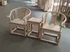 Silla Oficial de Sombrero de Madera Maciza Blanca sin Acabar, Silla de Comedor, Silla Blanca sin Acabar con Respaldo de Peine, Sillón, Piezas Blancas sin Acabar