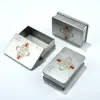 Caja de Té Pequeña Dragón Ball Dorada Procesamiento Caja de Hierro con Caja Pequeña Dentro, Caja de Hierro Sellada Peonía Blanca Fuding, Fabricante de Dongguan