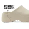 Zapatos de Chef para Mujer de Verano con Suela Gruesa Antideslizantes Resistentes al Desgaste Sandalias EVA Exterior Transpirable Pies sin Olor Baotou de Pies de Gama Alta