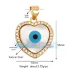 L55 nuevo popular europeo y americano Ojo de Diablo amuleto de la suerte ojo circón joyería creativa DIY