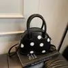 Bolso de mano de moda estilo coreano 2026 verano nuevo bolso para mujer con lunares tridimensionales, bolso de hombro, bolso cruzado aprobado por influencers
