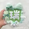 Etiqueta de Nombre para Fan Colgante de una Palabra Tela No Tejida Reflectante Producto Terminado DIY Adorno Colgante Mini Hecho a Mano para Conciertos de Celebridades