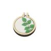 Mini Pequeño Bordado Bordado Elástico Marco de Bordado Círculo Colgante de Madera de Comercio Exterior Joyería Colgante de Bordado Hecho a Mano Manualidades DIY