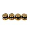 Botão de liga de alumínio de duas cores tampa de botão botão de potenciômetro botão de áudio diâmetro 26mm altura 18mm atacado
