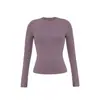 Tops y Camisetas Deportivas Finos y Muy Elásticos para Mujer para Lucir Delgada y Usar Ropa de Entrenamiento para Correr, Pilates, Yoga para Otoño