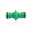 Conector de boquilla bidireccional de plástico para excavación profunda, 2 extensiones de tubería de agua, conector rápido, acoplamiento de extensión de tubería de agua
