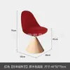 Taburete Giratorio de Maquillaje Estilo Italiano Silla Diseñador Robbie Silla para Tocador de Dormitorio Silla de Maquillaje Taburete de Tocador para el Hogar de Lujo Ligero