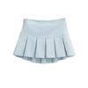 Falda plisada de cintura baja estilo americano para chica guapa, nueva, dulce y sexy, anti-caminar, deportiva, corta, pantalones, deseo puro, falda línea A