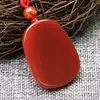 Ágata Roja Natural Doce Signos del Zodiaco Buey, Tigre, Conejo, Dragón, Serpiente, Caballo, Oveja, Mono, Gallo, Perro, Cerdo Colgante de Jade Collar Colgante para Hombres y Mujeres