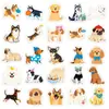 56 Nuevos Pegatinas de Graffiti de Perros de Dibujos Animados Hechas a Mano, Pegatinas Lindas de Mascotas Transfronterizas para Diarios y Decoraciones de Computadora