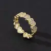 Anillo Abierto Lindo Estilo Japonés y Coreano Moda Transfronteriza Anillo de Circonita para Mujer Ins Simple Celebridad de Internet Anillo Abierto Ajustable