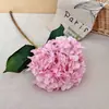 Flores Artificiais de Hortênsia Impressas em 3D de Alta Qualidade, 216 Peças, para Decoração de Sala de Estar Doméstica, Mesa de Jantar, Hotel e Cena de Casamento