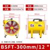 Ventilador axial portátil a prueba de explosiones BSFT, extractor de conductos, ventilación industrial, suministro de aire de escape, soplador móvil