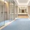 Alfombrilla antideslizante para el suelo, alfombrilla antideslizante para piscinas, baño y duchas; alfombra larga, perforada y antideslizante para usar en baños