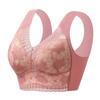 Pecho Grande Pequeño Sin Corte Talla Grande Ropa Interior para Mujer Encaje Sin Aro de Acero Espalda Hermosa Push-up Anti-flacidez Sujetador Chaleco Deportivo