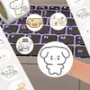 2500 Novos Adesivos do Cachorrinho Fofo em Desenho Animado de Song Yaxuan, Materiais de Apoio e Adesivos Decorativos