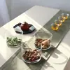 Frasco Sellado de Vidrio de Borosilicato de Alta Calidad con Tapa, Frasco de Vidrio Transparente para Uso Doméstico para Granos y Frutas Secas
