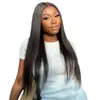 Amazon Transfronterizo Moda Europea y Americana Nueva Peluca de Cabello Largo y Liso Cobertura Completa de Cabeza Peluca Caliente Africana con Encaje Frontal