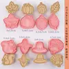 Mini Moldes para Galletas de Dibujos Animados Sanrio Hogareños Moldes de Sandía Estéreo 3D Corte a Presión Horneado de Fondant Hecho a Mano