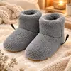 Novas Botas Aquecidas por USB Transfronteiriças Botas Quentes para os Pés Tesouro Aquecedor para os Pés Aquecimento Botas Aquecidas para Casal Aquecimento de Pelúcia Aquecedor para os Pés