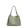 Bolsa de Paraquedas Tecida com Veludo de Pele de Veado para Comércio Exterior Transfronteiriço, Bolsa Tote Grande Capacidade para o Dia a Dia, Bolsa de Mão/Ombro Elegante