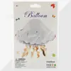 Globos de Papel de Aluminio Temática Océano Mate Estrella de Mar Conchas Medusas Decoración Fiesta de Cumpleaños Boda Decoración Fantasía