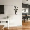Placa Vertical de Madeira para Casa Transfronteiriça Decoração de Parede Artesanato em Madeira Modelagem Artística Letras Decoração de Parede de Casa