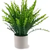 Flores Artificiales, Arreglos de Flores Artificiales, Bonsáis Artificiales, Plantas Pequeñas Artificiales en Maceta, Plantas Verdes Artificiales para Decoración de Sala de Estar, Oficina, Entrada y Gabinete de Vino