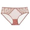 Roupa Íntima Sexy Ultra Fina com Recortes Renda Respirável Algodão Puro Fundo Levanta Bumbum Cintura Baixa Calcinha Feminina