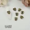 Ventas Directas de Fábrica de Nuevos Pedrería Retro Cruzada para Uñas de Moda al Por Mayor, Decoraciones para Uñas con Forma de Corazón y Cabeza de León