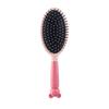 Pente Almofadado com Cabo de Silicone para Mulheres, Uso Doméstico, Desembaraçar, Alisar o Cabelo, Pente de Cabeleireiro, Pente para Massagem no Couro Cabeludo, Cuidados com o Cabelo