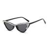 Ojo de gato Diamante 5298 dopamina chica hot gafas de sol dulce fresco moda Diamante nicho lindo gafas de sol con protección UV