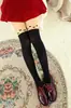 Meias finas falsas estilo japonês para primavera e outono, meias-calça falsas emagrecedoras para coxa, meias falsas compridas acima do joelho, meias femininas com costura