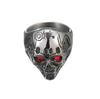 Anillo estilo punk americano personalidad dominante calavera anillo para hombre moda europea y americana anillo de personalidad dominante