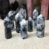 Venta al por mayor de prismas hexagonales de cristal natural del Mar de China Oriental, gemas multienergéticas, artesanías de cristal transfronterizas, columna de cristal de piedra original
