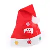Decoración de regalo de Navidad actuación infantil sombrero de dibujos animados de Navidad para niños sombrero para ancianos sombrero de Navidad para adultos no tejido