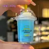 Variedad de Llaveros de Botella de Arena Movediza, Piruletas, Tazas de Té con Leche, Colgantes de Unicornio, Colgantes para Mochilas Escolares, Pequeños Regalos al por Mayor